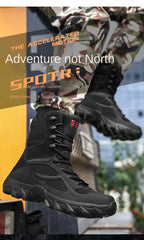 Men’s Tactical Field Boots – Lightweight, Non-Slip Outdoor Footwear