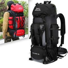 90L Waterproof Hiking Backpack – Large Capacity Trekking & Camping Rucksack for Men