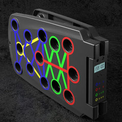 Smart Push-Up Board with Counter – Foldable Multi-Angle Strength Trainer