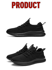 Men’s Lightweight Breathable Sneakers – Casual Walking & Gym Shoes