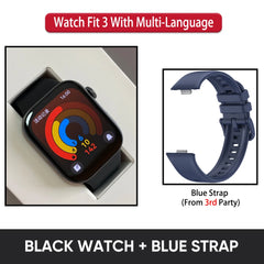 Huawei Watch Fit 3 – Slim AMOLED Smartwatch with Calling