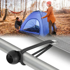 Elastic Bungee Ball Cords – Heavy Duty Tarp Tie Downs for Outdoor Use