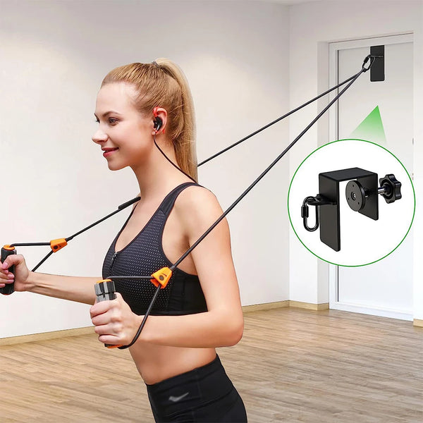 Suspension Trainer Anchors Versatile Door Sturdy Bands Anchors Body Weight Straps Door Anchors for Home Physical Exercise