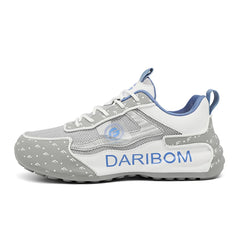 Running Shoes Men Breathable Shockproof Marathon Sneakers Lace-up Ultralight Sports Casual Shoes Work Tennis Athletic Footwear