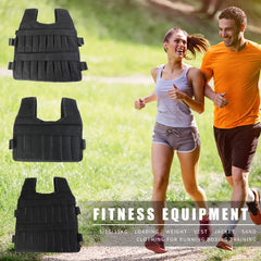 Adjustable Weight Training Vest – 3/15/35kg Capacity (Empty Bag Design)