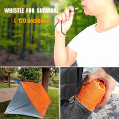 Portable Emergency Tent – Thermal Shelter Blanket for Outdoor Survival & Disaster Relief
