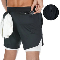 Men’s MMA Boxing Compression Set – Quick-Dry T-Shirt & Shorts 2PCS