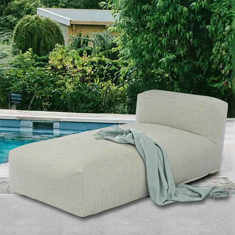 Outdoor Bean Bed Lounger – Comfy Foam-Filled Patio & Poolside Sofa
