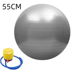 Thickened Yoga & Pilates Ball – 45CM–95CM Anti-Burst Exercise Ball