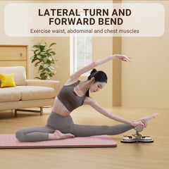 Portable Sit-Up Assistant with Tension Rope – Core & Home Fitness Tool