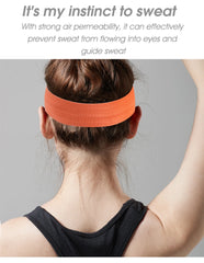 WEST BIKING Moisture-Wicking Elastic Sport Headband – Breathable Sweatband for Gym, Running, Cycling