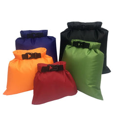 5PCS Waterproof Dry Bag Set – Outdoor Floating Storage Sack for Beach, Travel, Swimming, Snorkeling & Water Sports