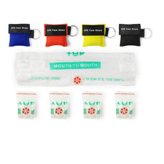 CPR Face Shield Keychain – Emergency Resuscitation Mask for First Aid & Outdoor Rescue